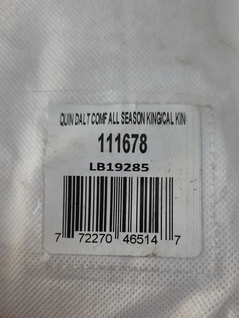 Quince All-Season Down Alternative Duvet Insert - King/Cal King
